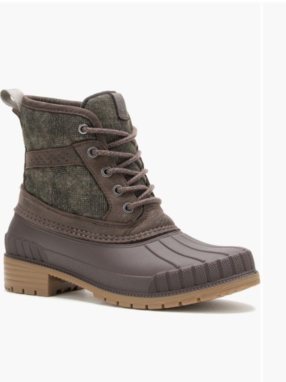 Kamik Women's Sienna Brown Waterproof Lace-Up Winter Boot